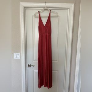 Lulus Long sundress with open back